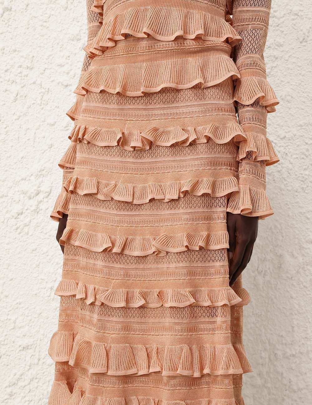 ILLUSTRATION FRILLED SKIRT - 5