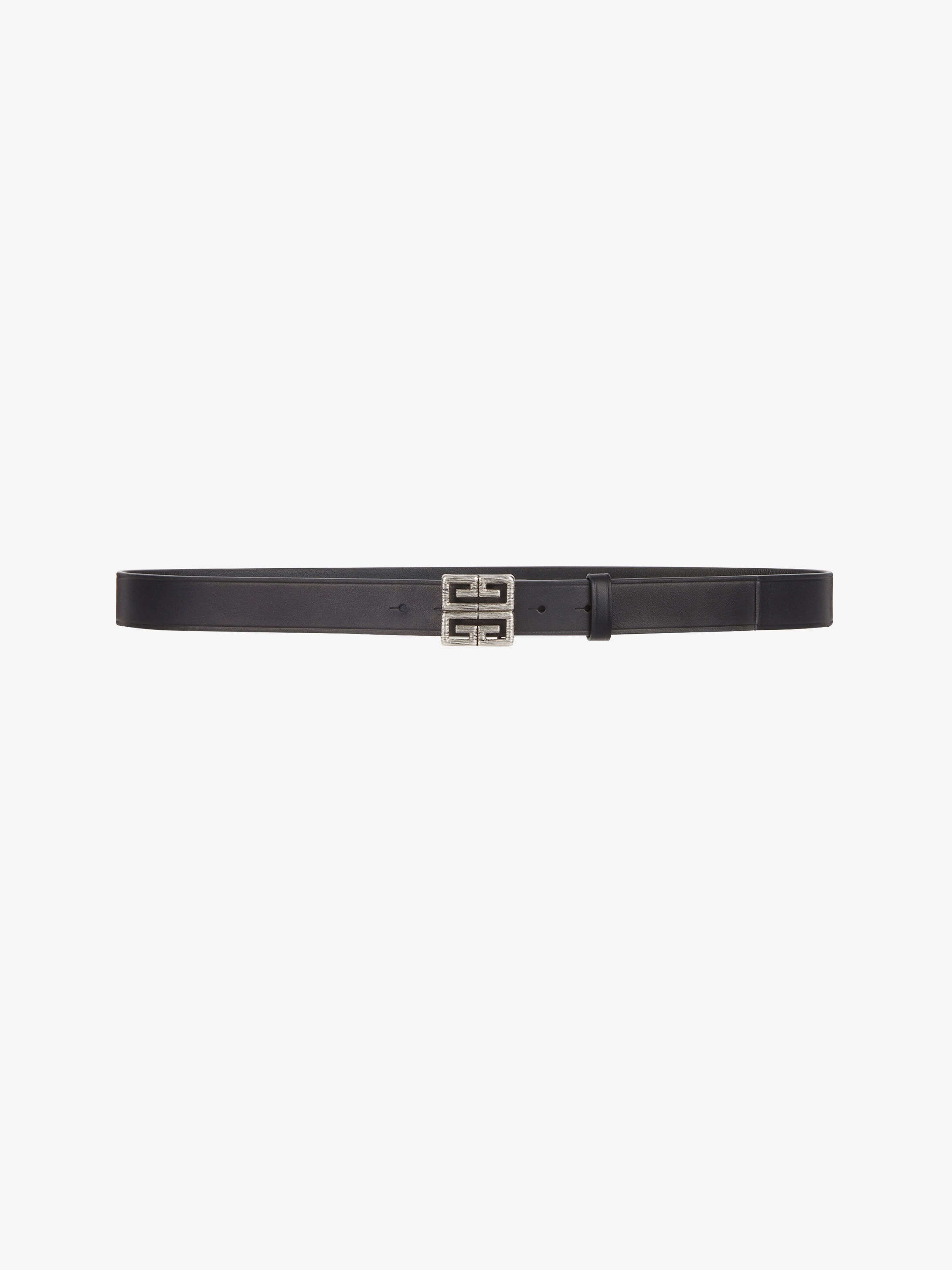 4G buckle belt in leather - 1