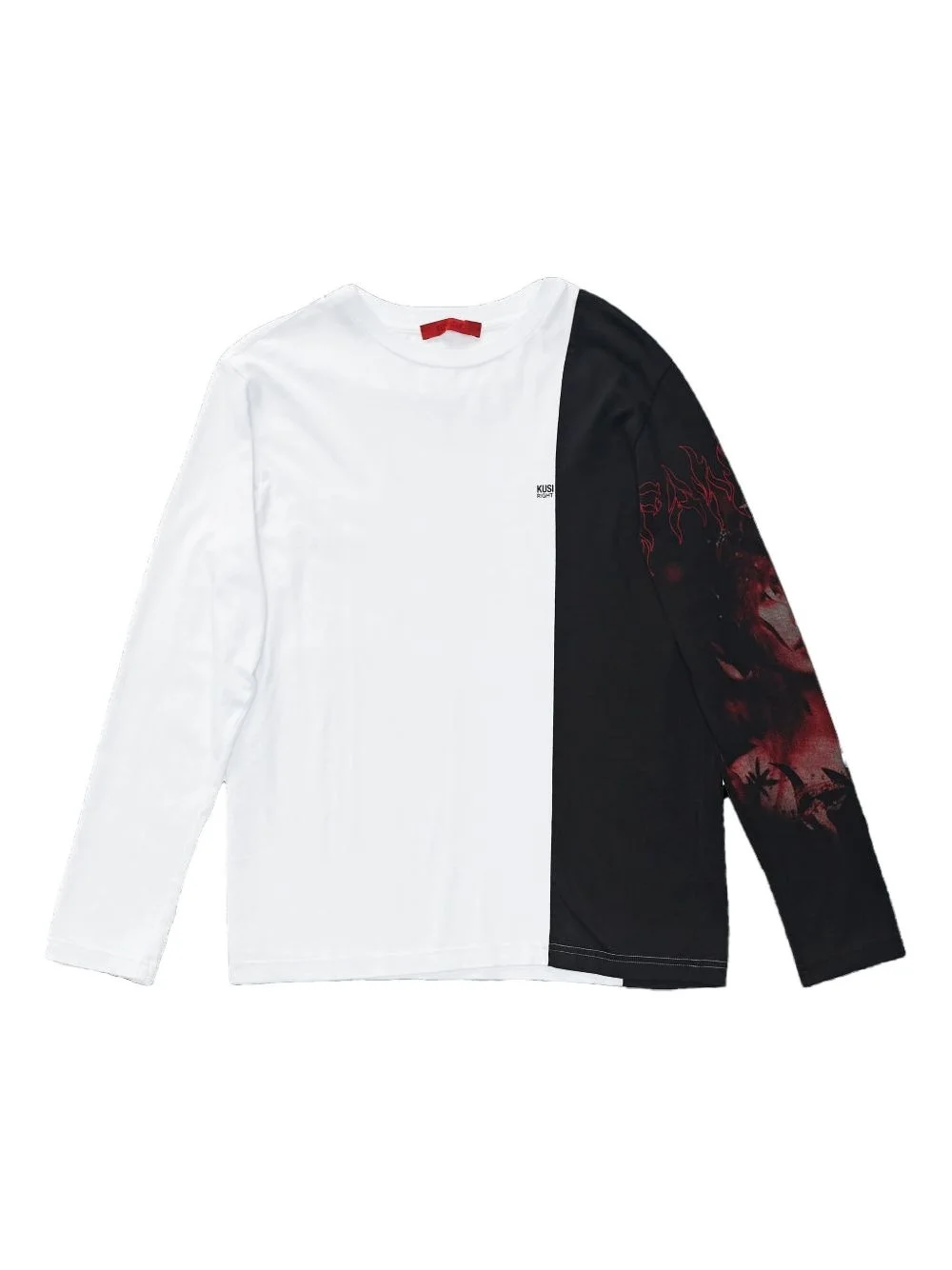 logo-print T-shirt - 1