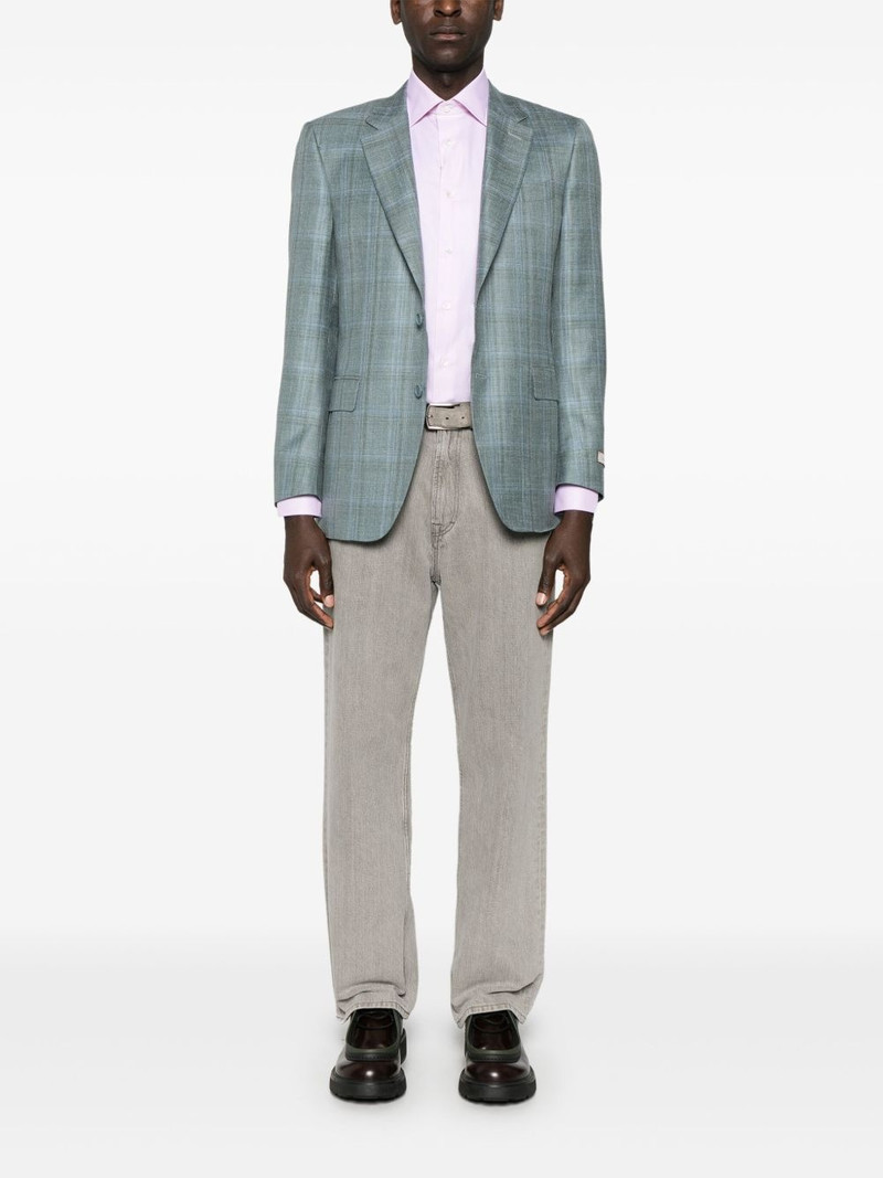Canali checked blazer outlook