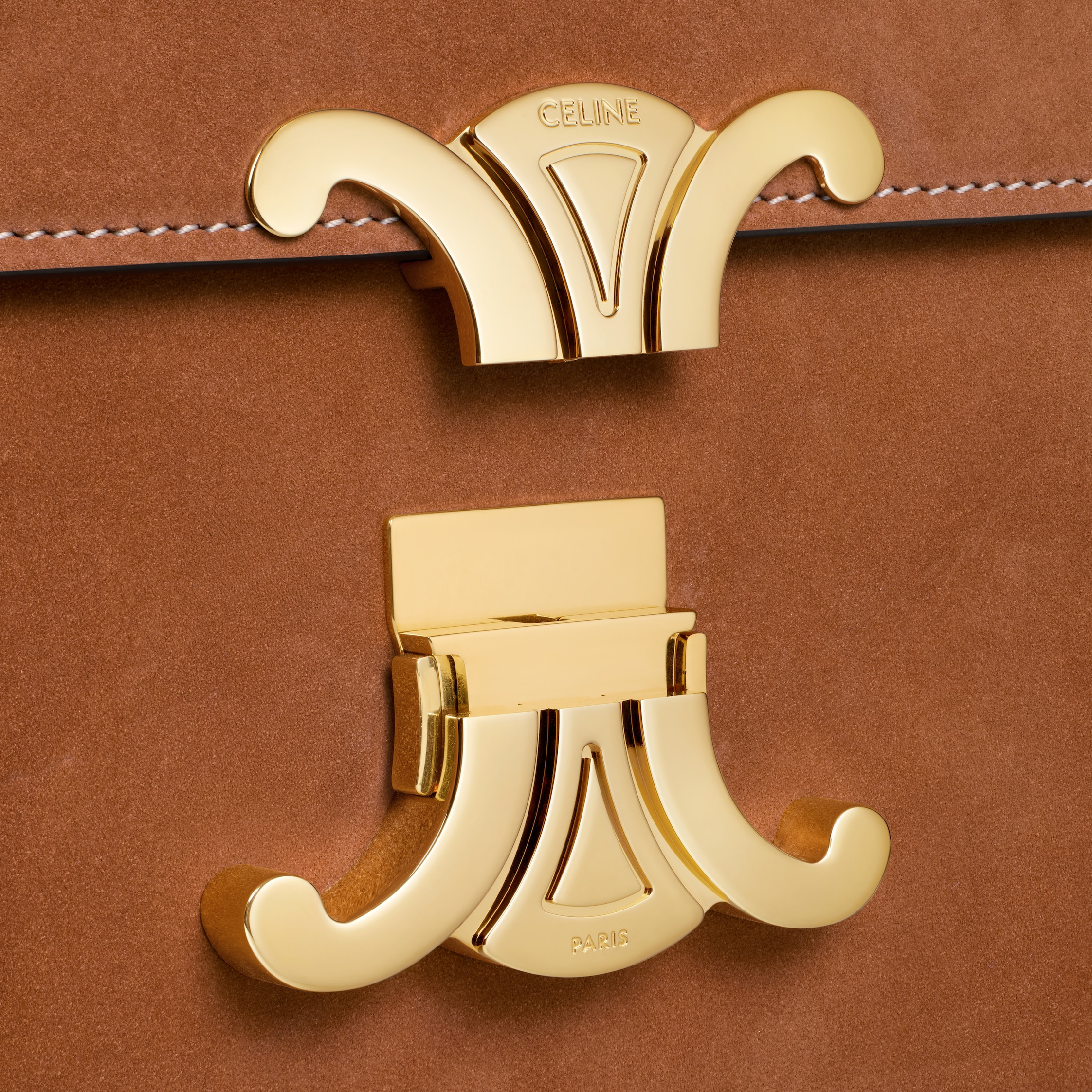 TEEN TRIOMPHE BAG IN NUBUCK CALFSKIN - 5