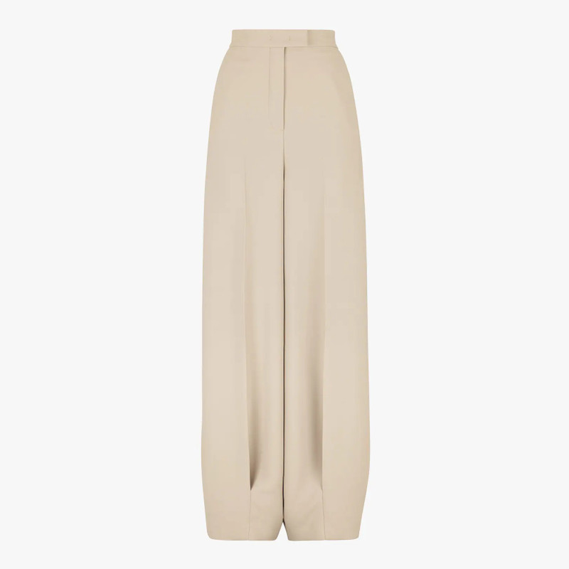 Beige cady pants 1