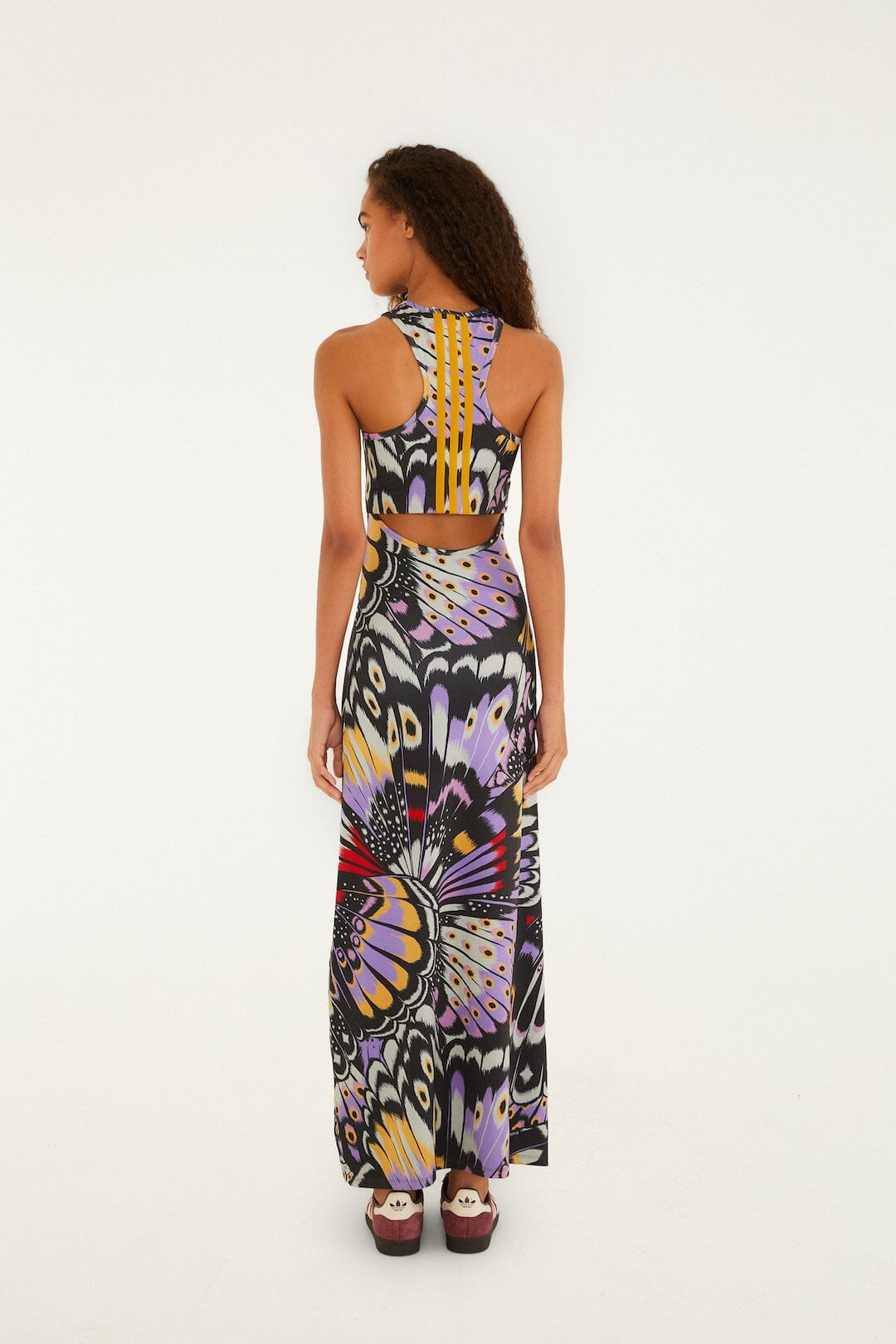 Colorfly Lilac Adidas Dress - 4