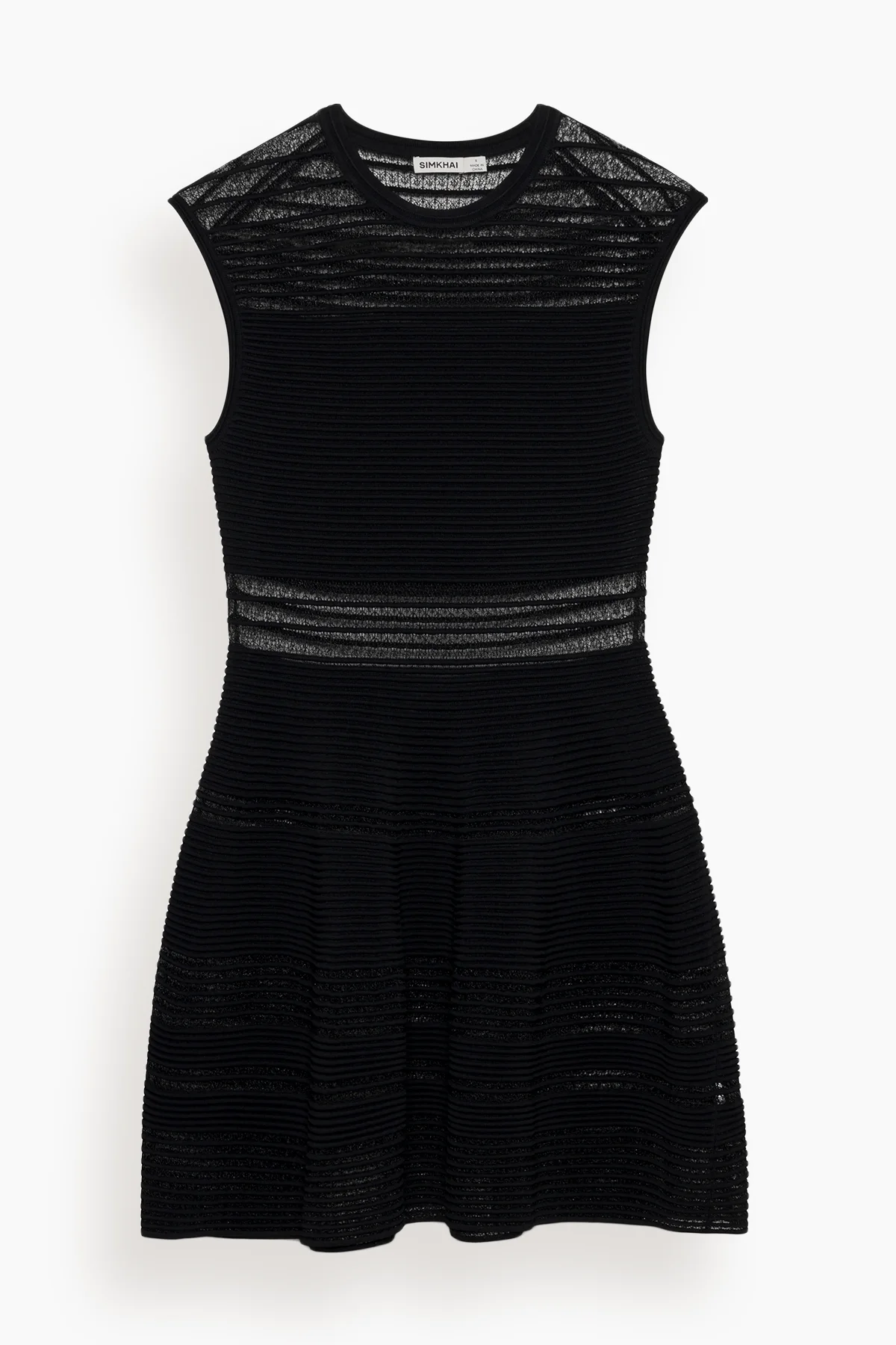 Esri Mini Dress in Black - 1