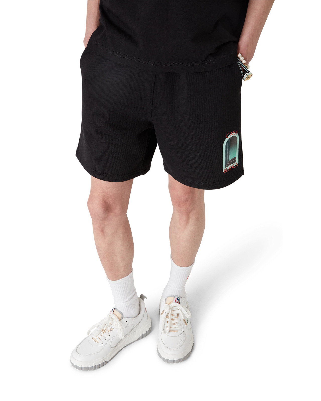 L'Arche Sweatshorts | Casablanca Paris - 4