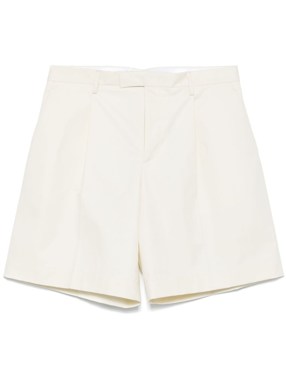 pleat-detail shorts - 1