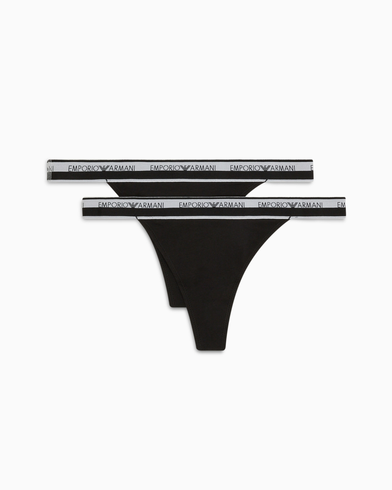 ASV two-pack of iconic logo band organic cotton thongs - 1
