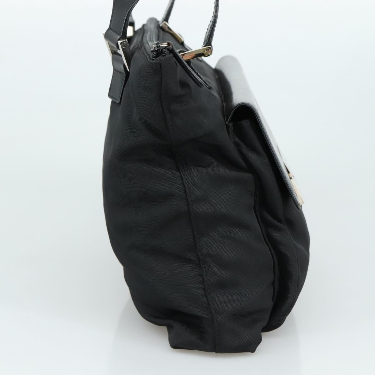 GUCCI Tote Bag Nylon Black Silver 000 1705 000 1705 - 4