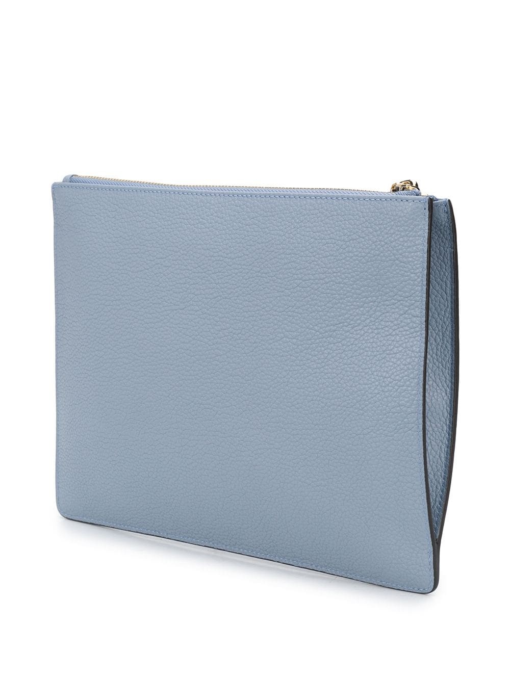 debossed-Gancini clutch bag - 3