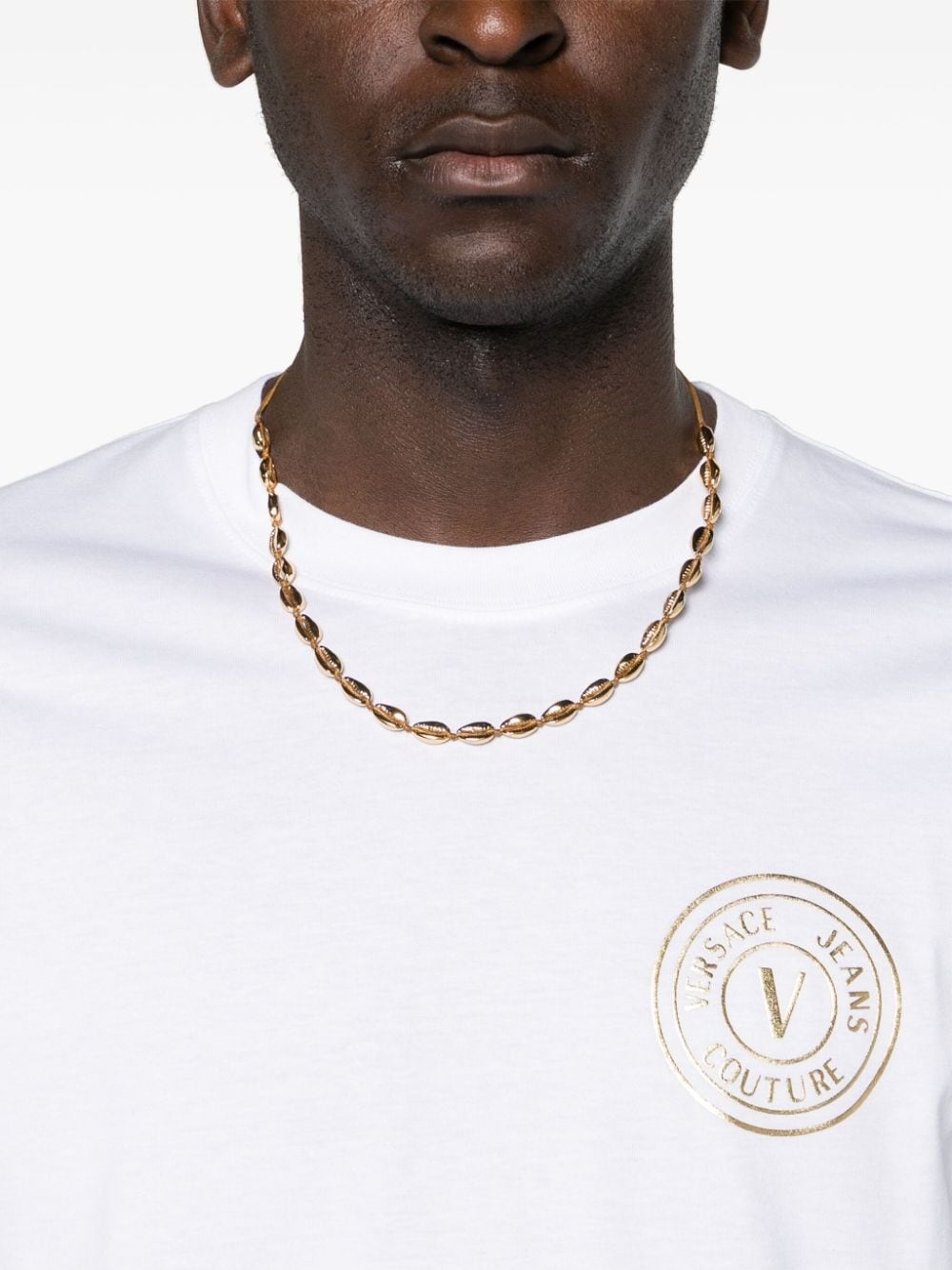 logo-print cotton T-shirt - 5