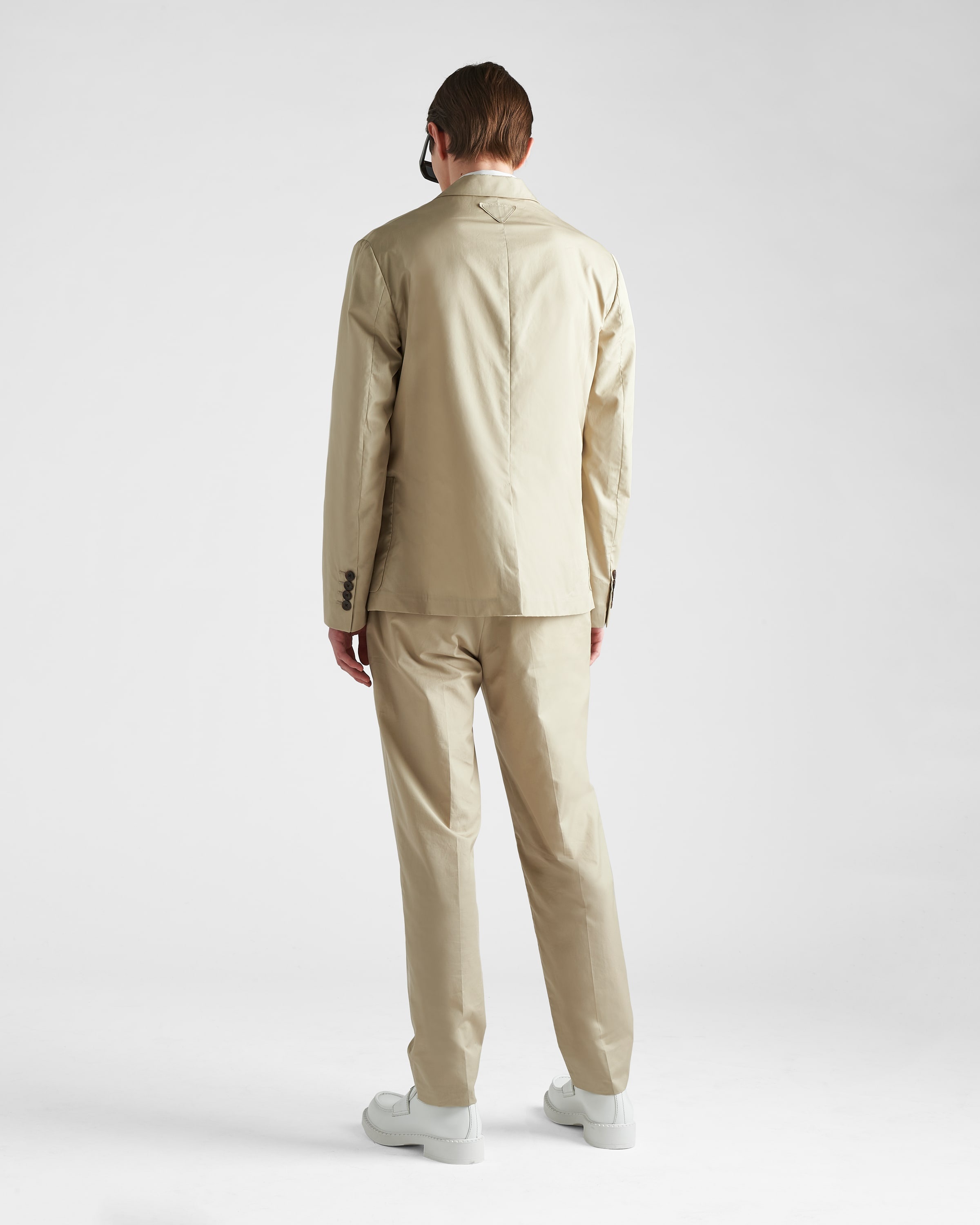 Single-breasted cotton jacket - 5