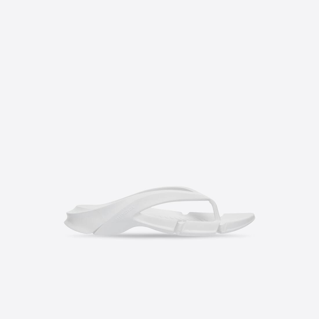 Men's Mold Thong Sandal in White - 1