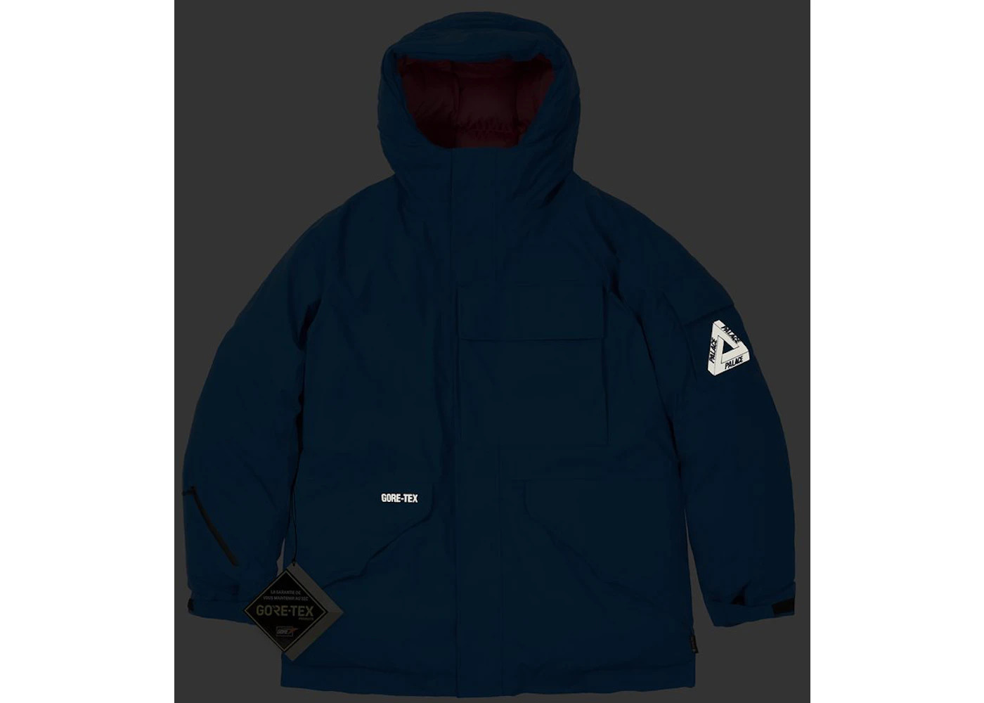 Palace GORE-TEX Arctic Cargo Parka Blue - 2