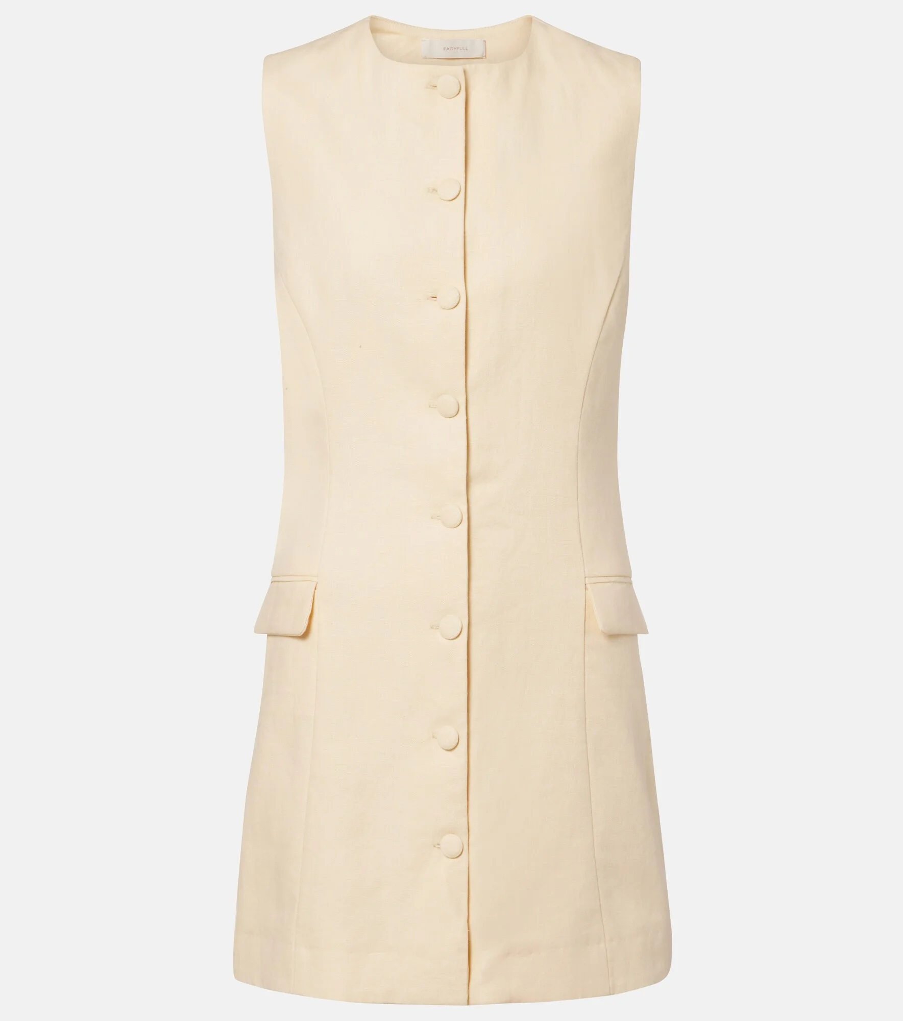 Jane linen minidress - 1