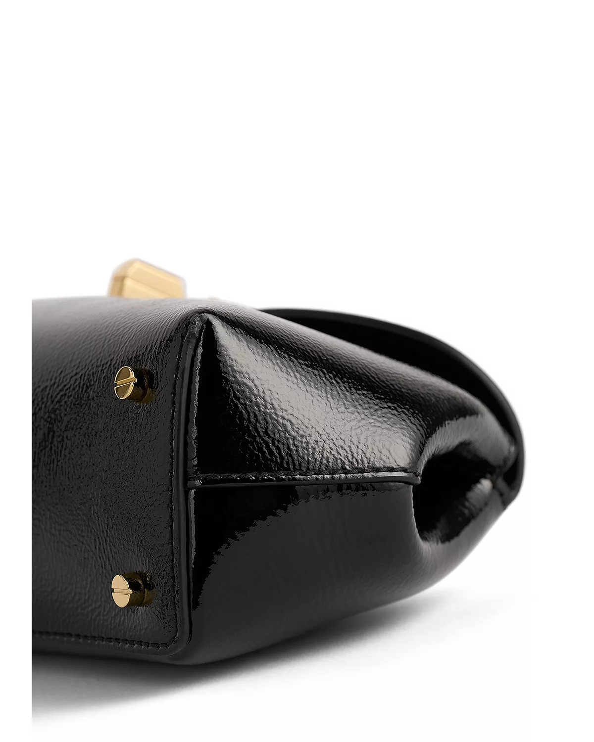 Mini T-Lock Naplack Clutch - 4