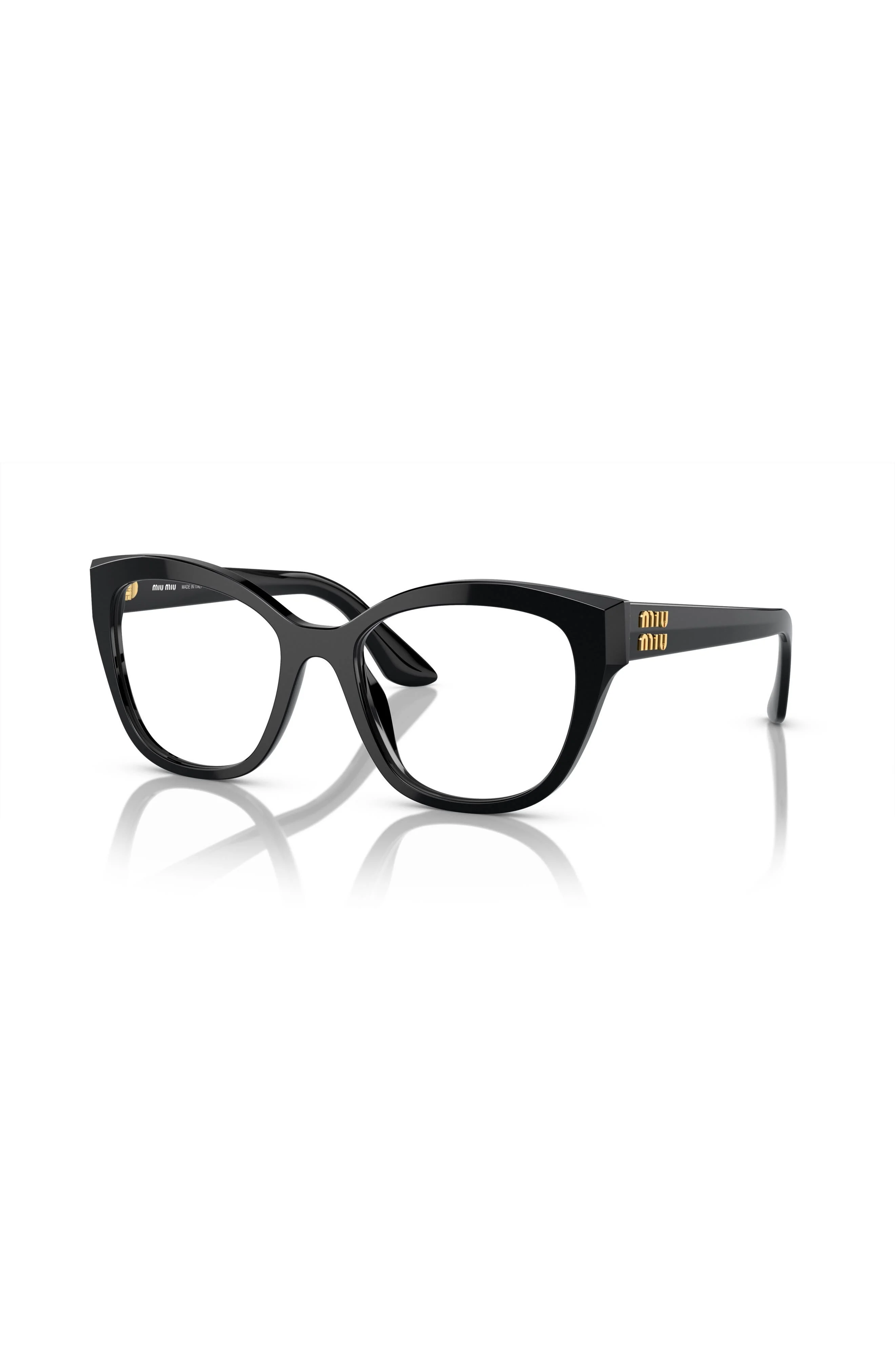 Miu Miu 54mm Square optical glasses in Black at Nordstrom - 1