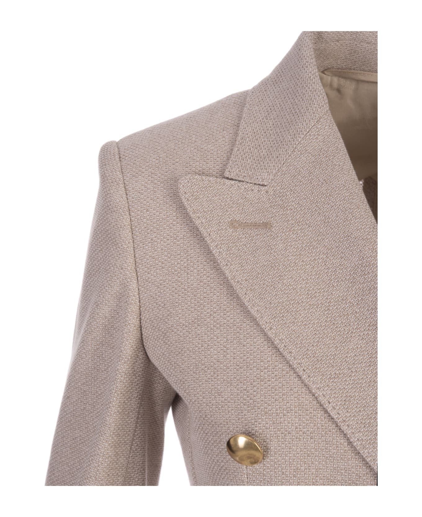 Beige Vanadio Blazer - 3