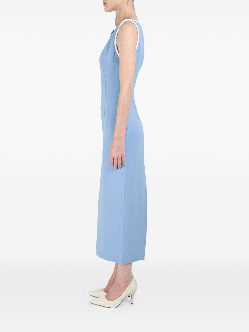 hole-detail maxi dress 4