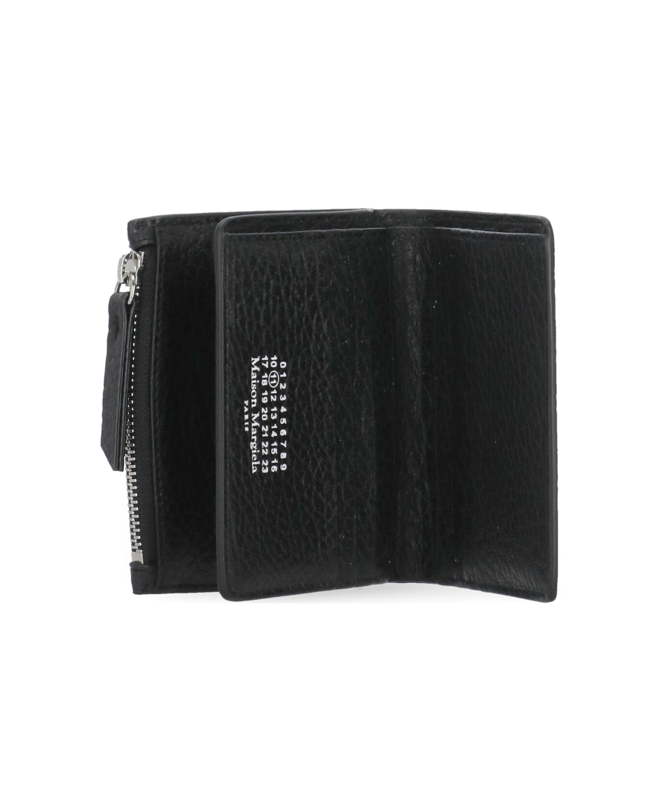 Four-stitch Zipped Wallet - 4