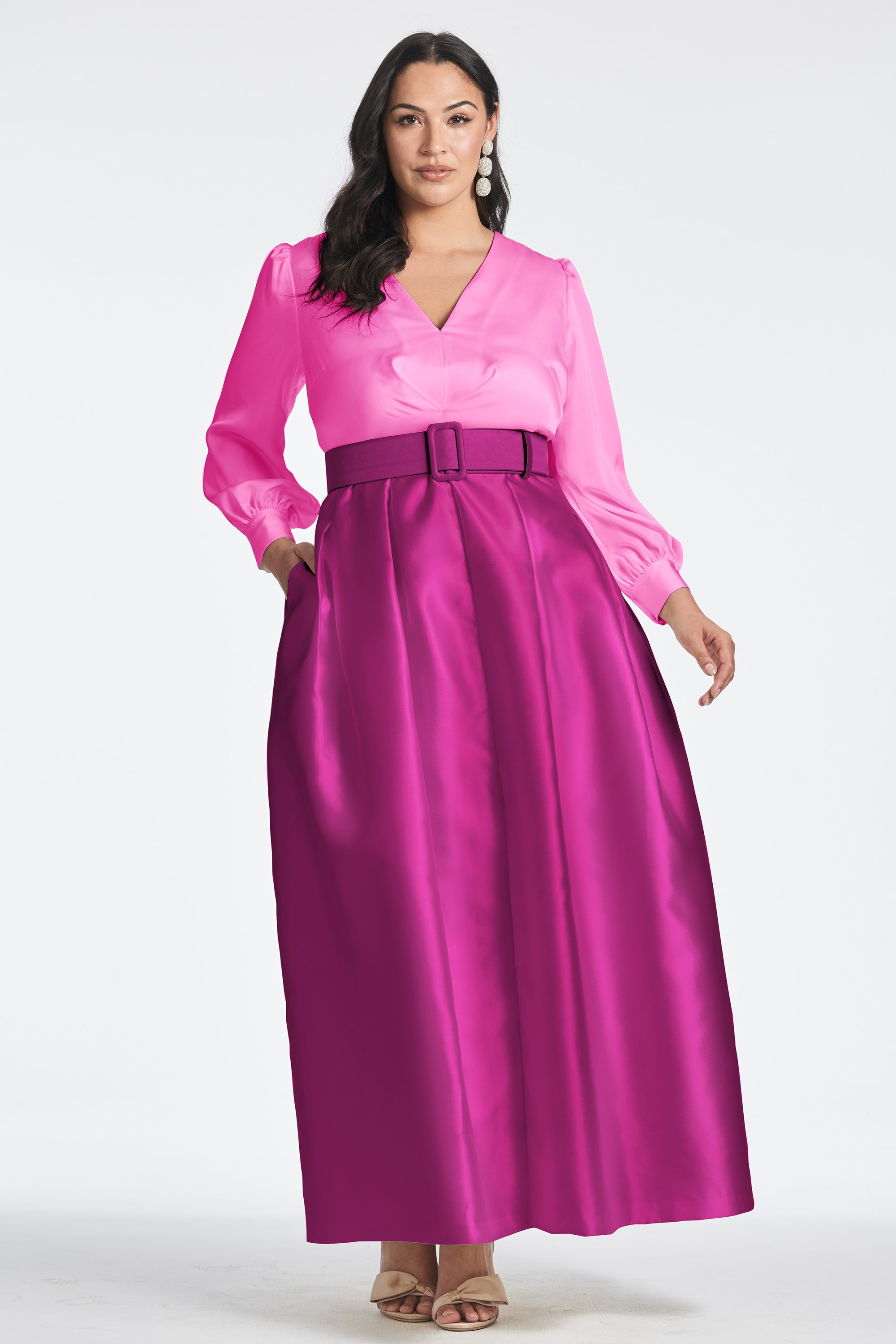 Zoe Gown - Pink/Magenta - 4