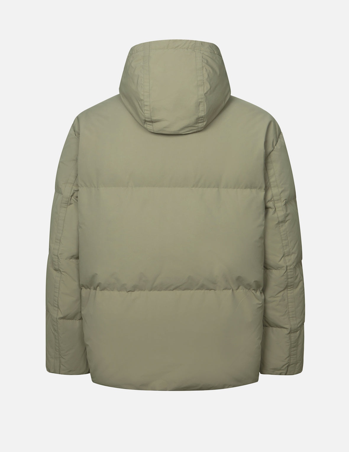 Seagull Embroidery Loose Fit Down Jacket - 2