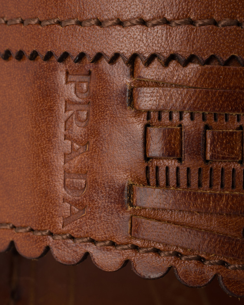 Prada Made in India x Inspired by Kolhapuri Chappal leather sandals 6