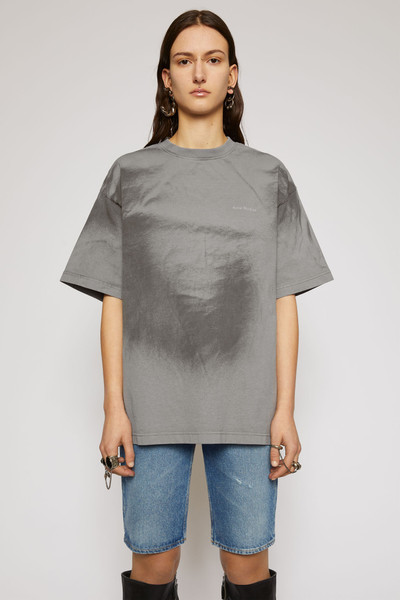 Acne Studios Spray-paint t-shirt light grey outlook