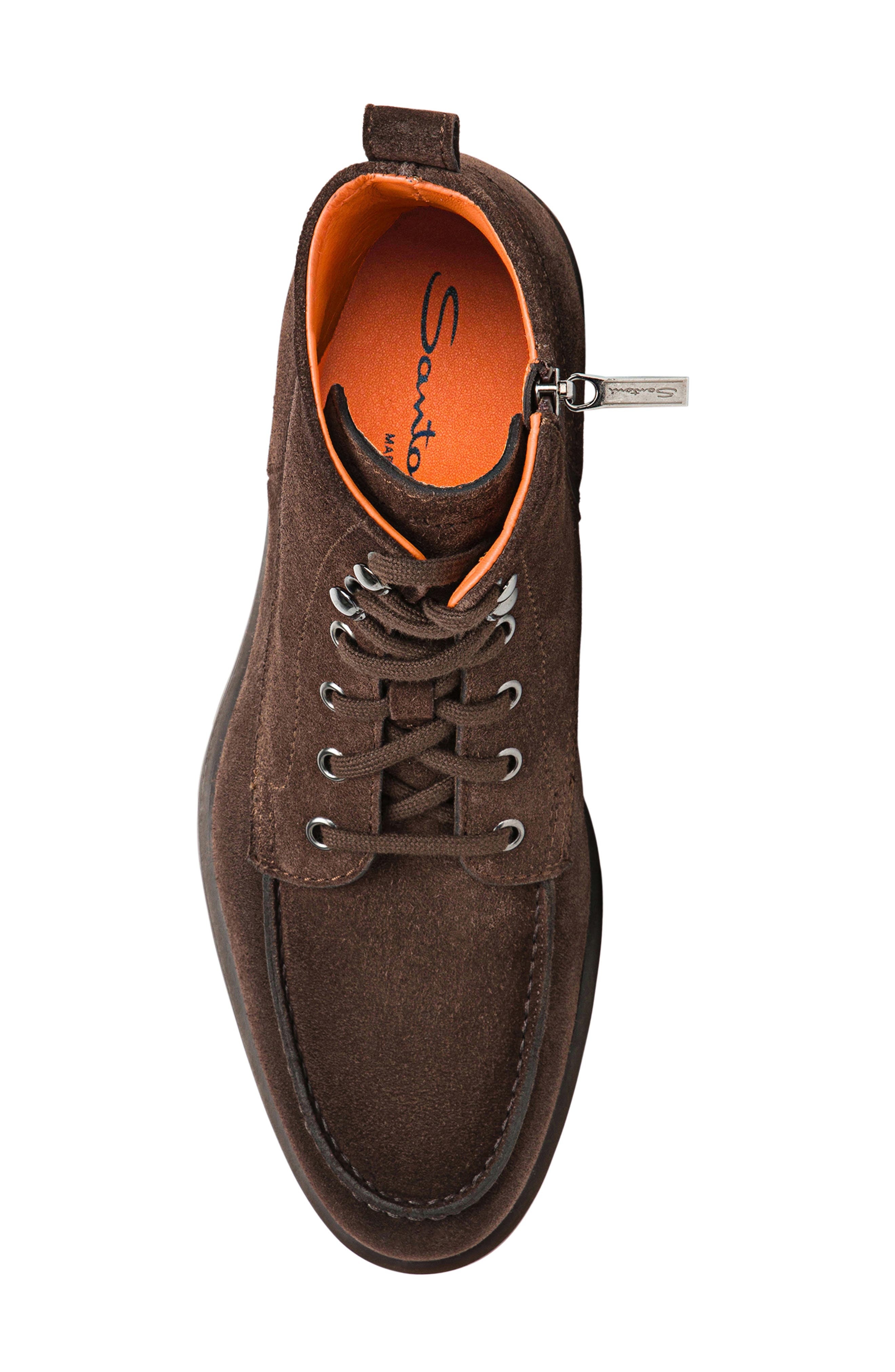 Santoni Flair Boot in Dark Brown at Nordstrom - 5