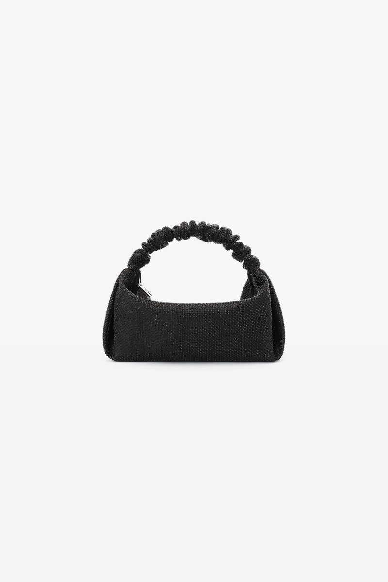 SCRUNCHIE CLEAR BEADS와 SATIN의 소형 부대 - 1