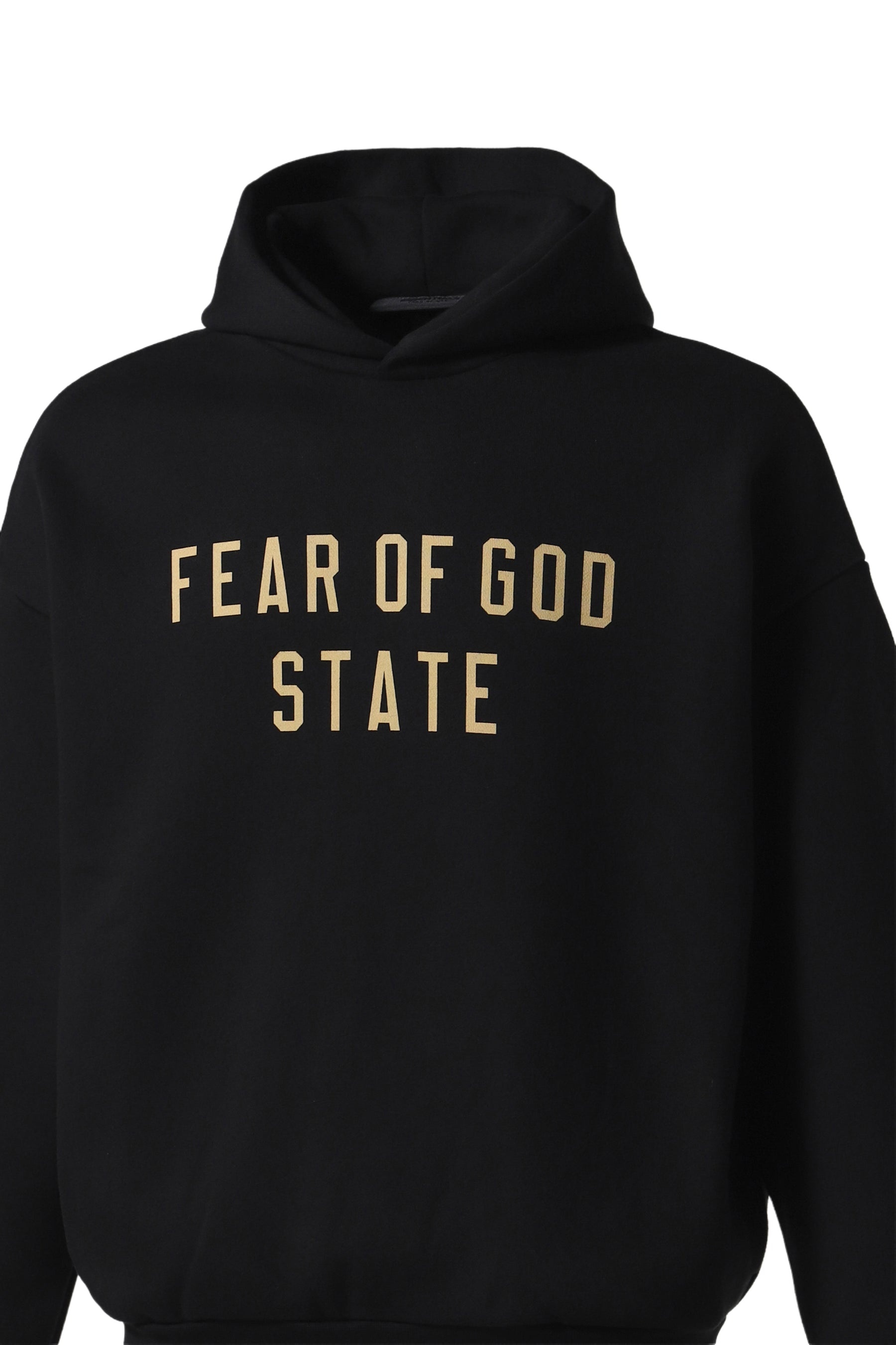 FLEECE HOODIE / BLK - 4