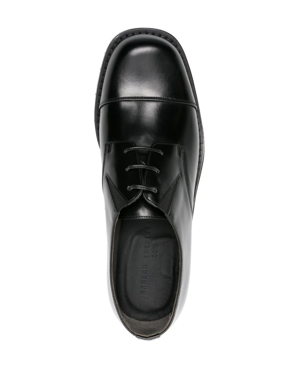 leather Derby shoes - 4