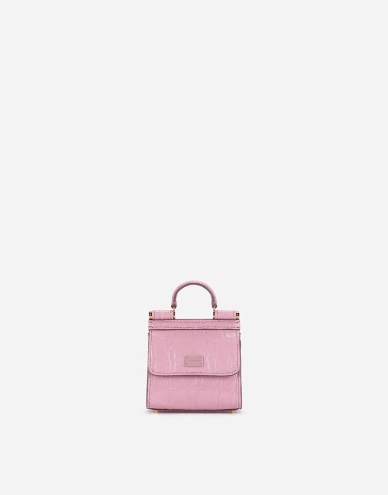 Sicily 58 micro bag in crocodile flank leather - 1