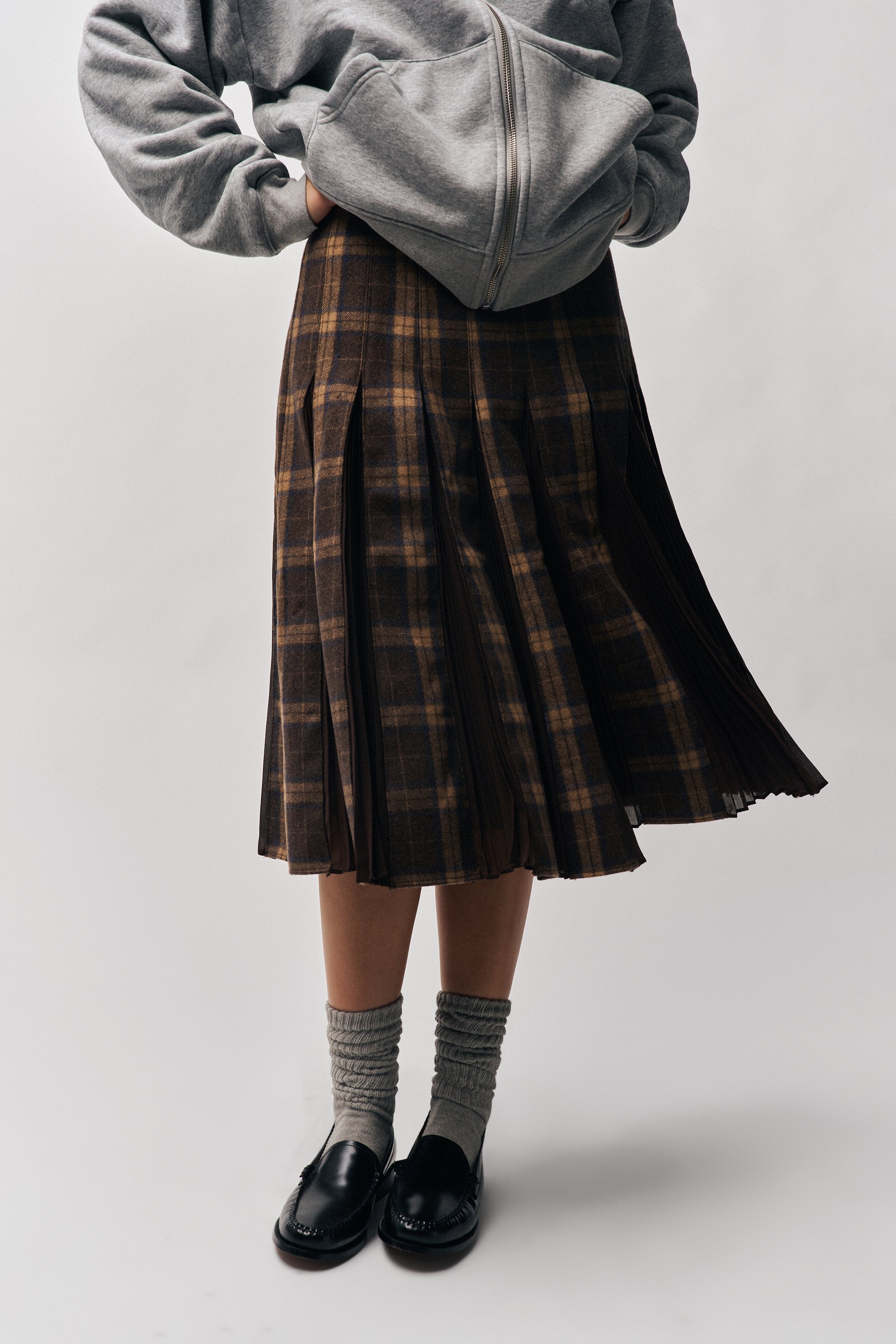 GIBSON TARTAN SKIRT - 7
