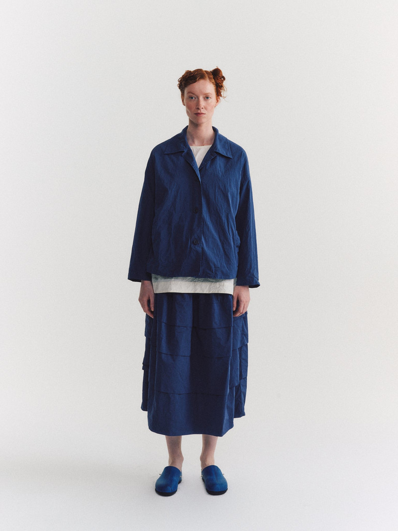 CASEY/CASEY JULIETTE JACKET - TAFFCOT - BLUE outlook