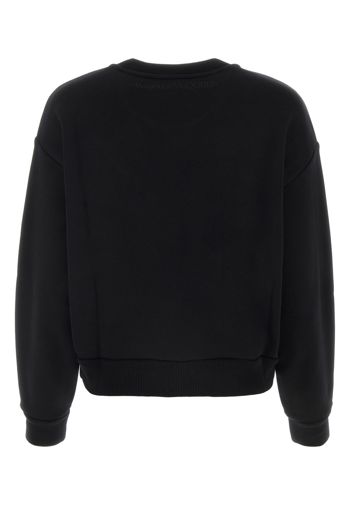 Black cotton sweatshirt - 2