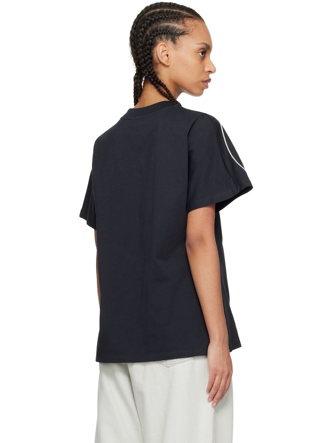 Navy S/S Logo T-shirt - 3