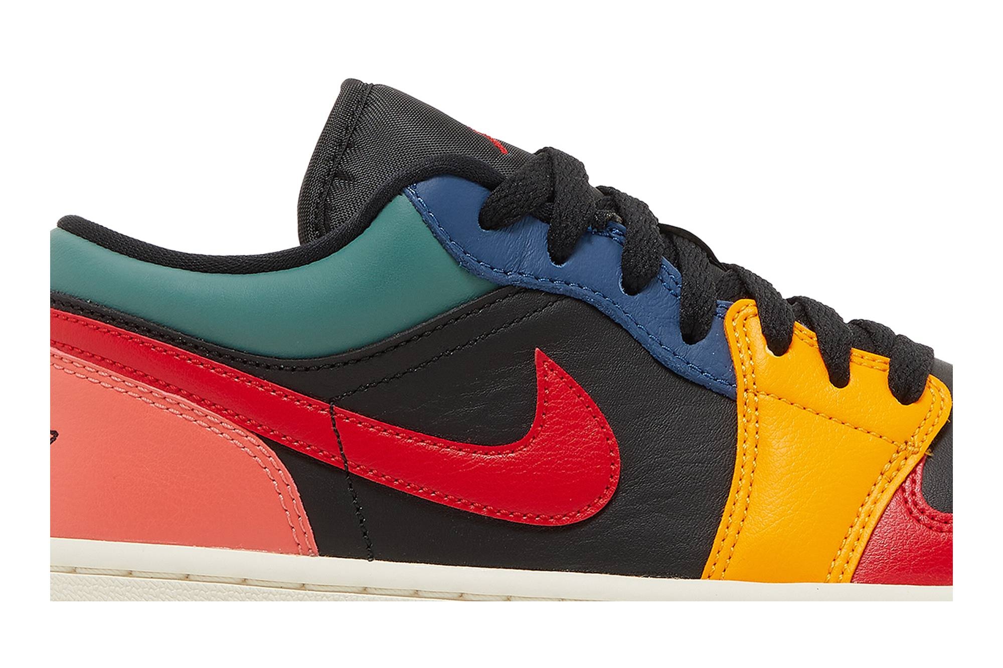 Wmns Air Jordan 1 Low SE 'Black Multi-Color' - 2