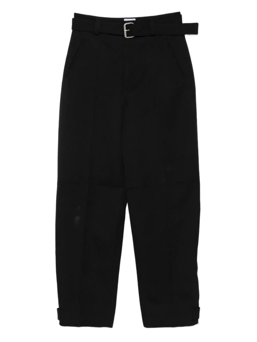 Bottega Veneta Women Belted Pants - 1