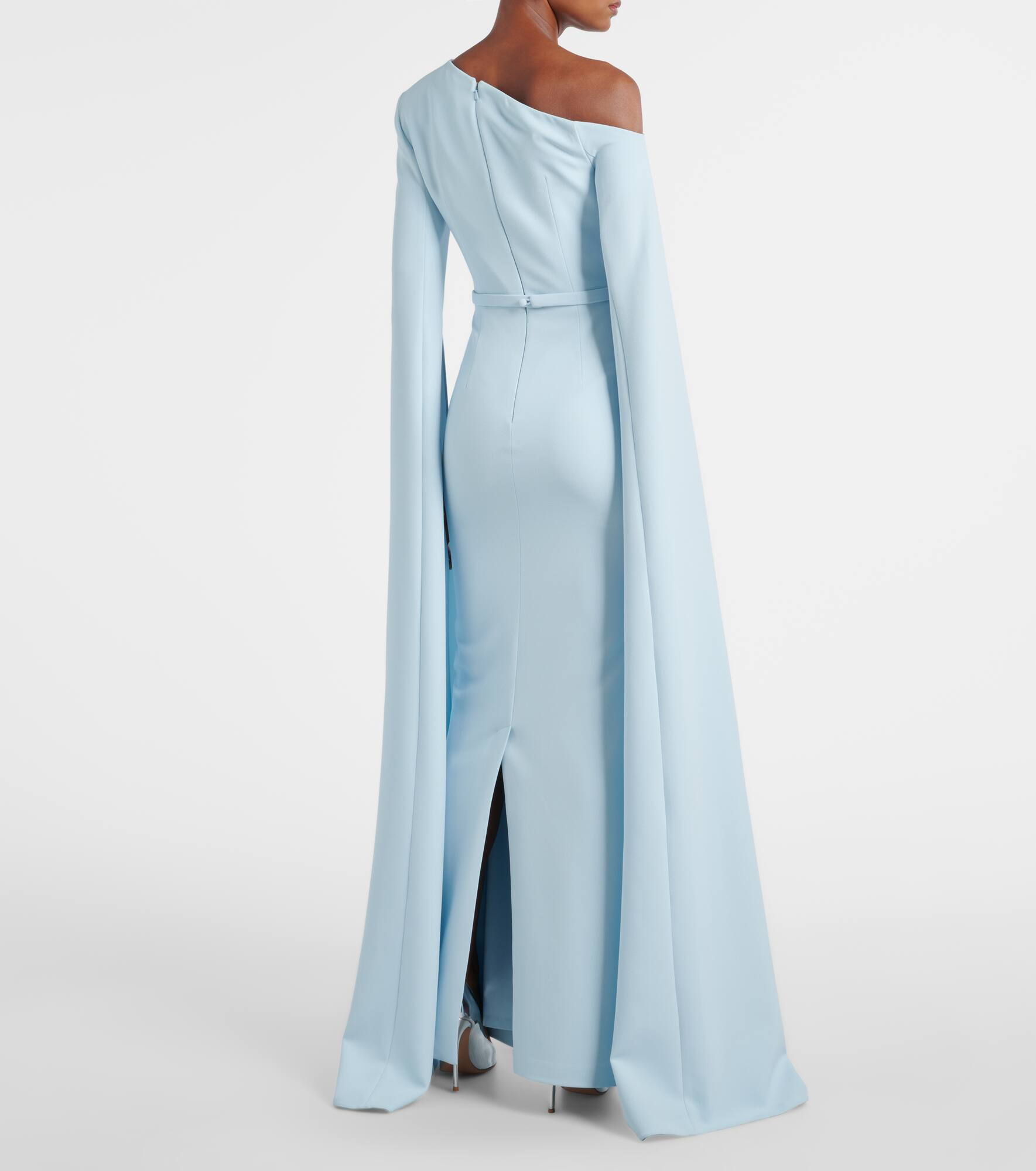 Rinna embellished crêpe gown - 3