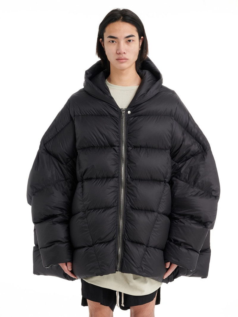 Black Porterville Jumbo Hooded Peter Down Jacket 1