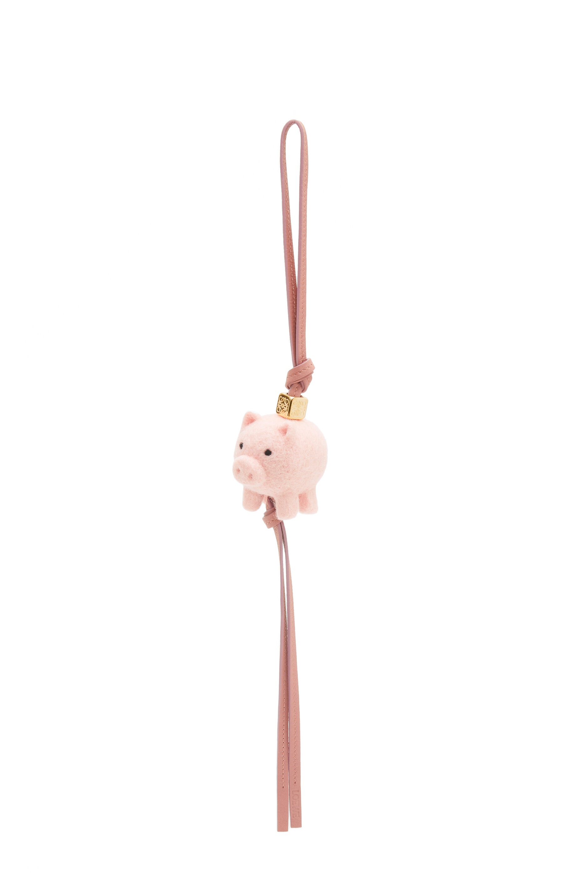 Pig charm in felt - 1