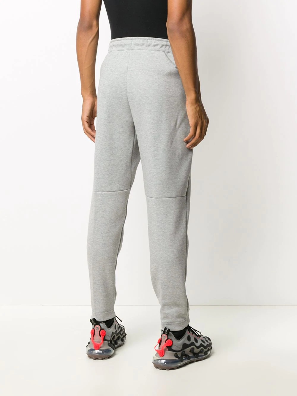 swoosh logo track trousers - 4