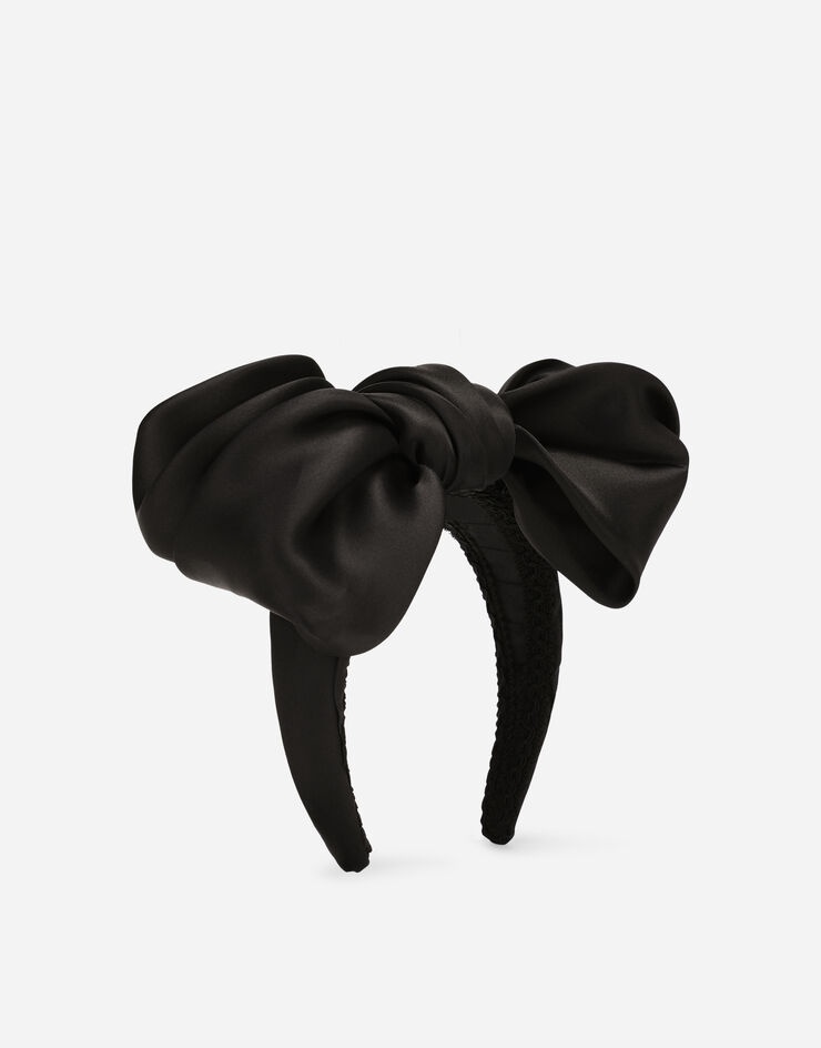 Headband with organza bow - 1