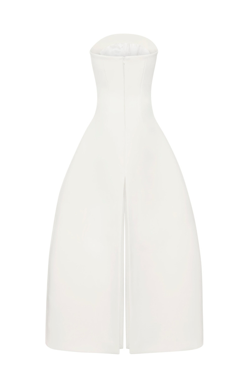 JUMPSUIT DRESS IVORY 14