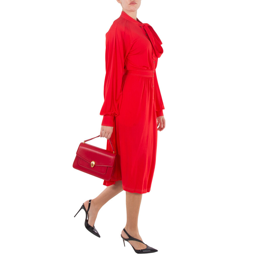 Bvlgari Serpenti Forever Red Ladies Crossbody 290766 - 2