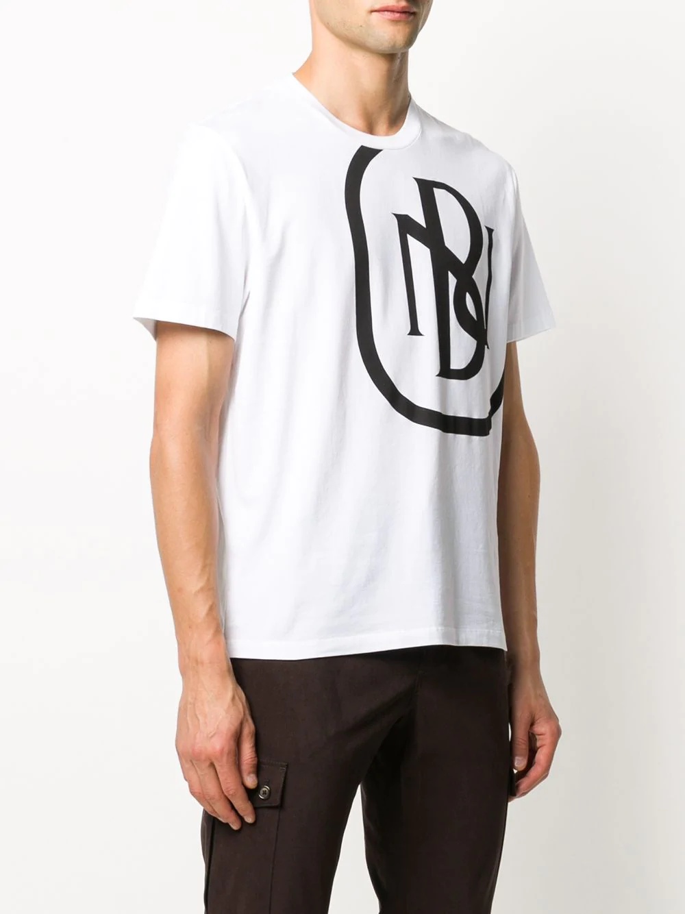 logo-print T-shirt - 3