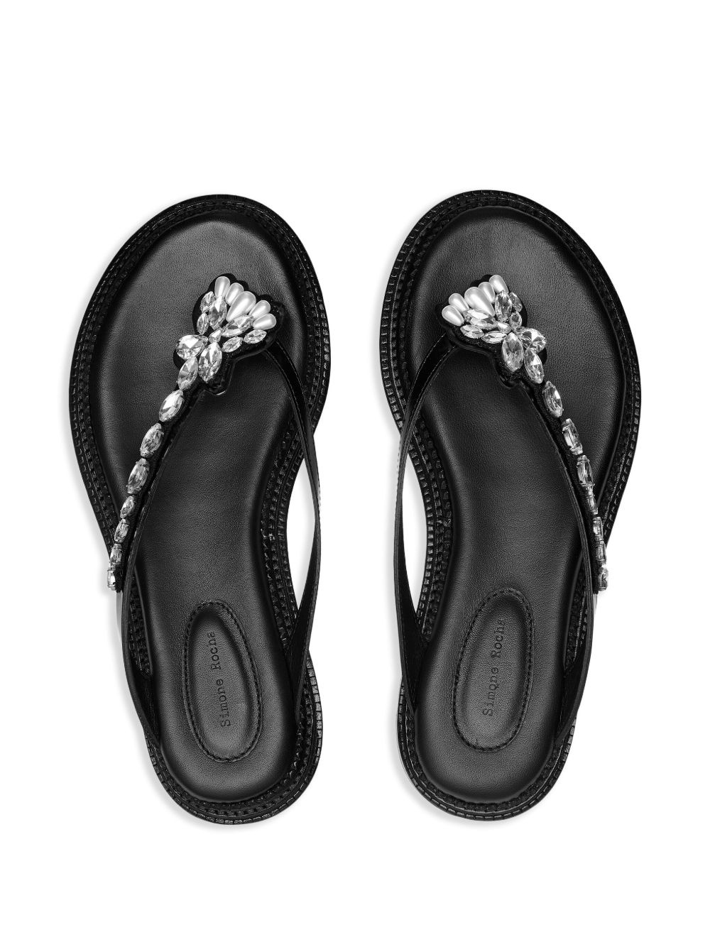 crystal-embellished slides - 4