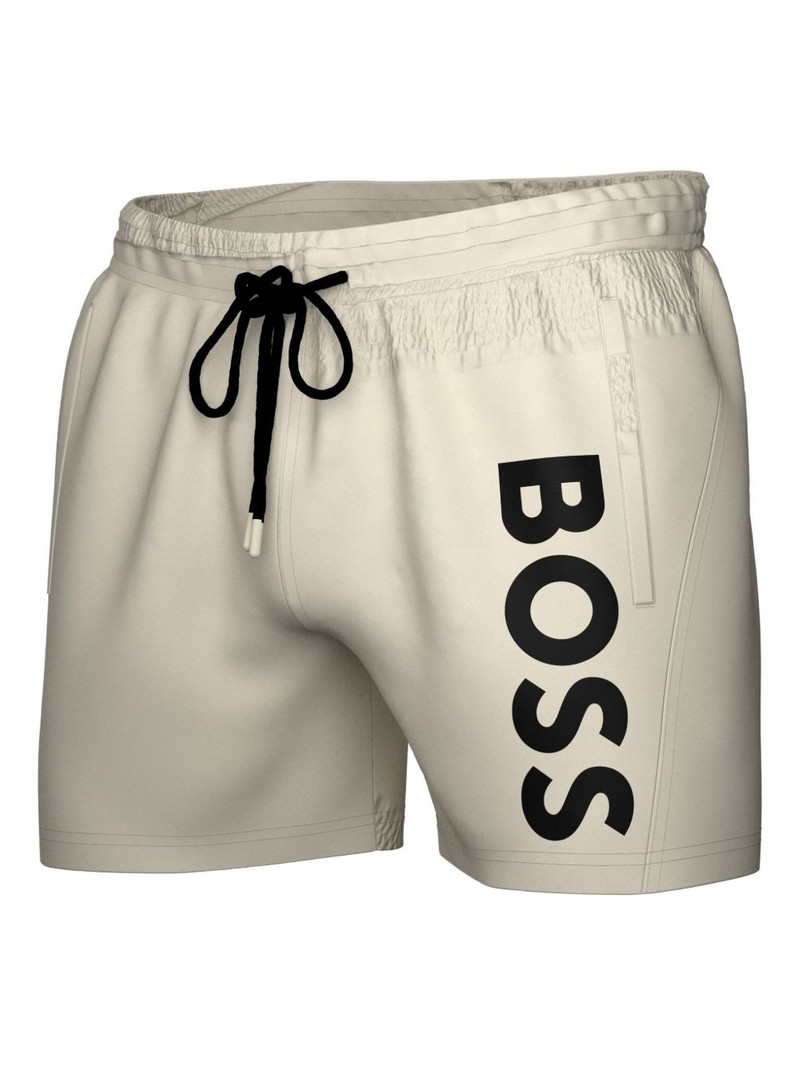 Octopus logo-print swim shorts 1