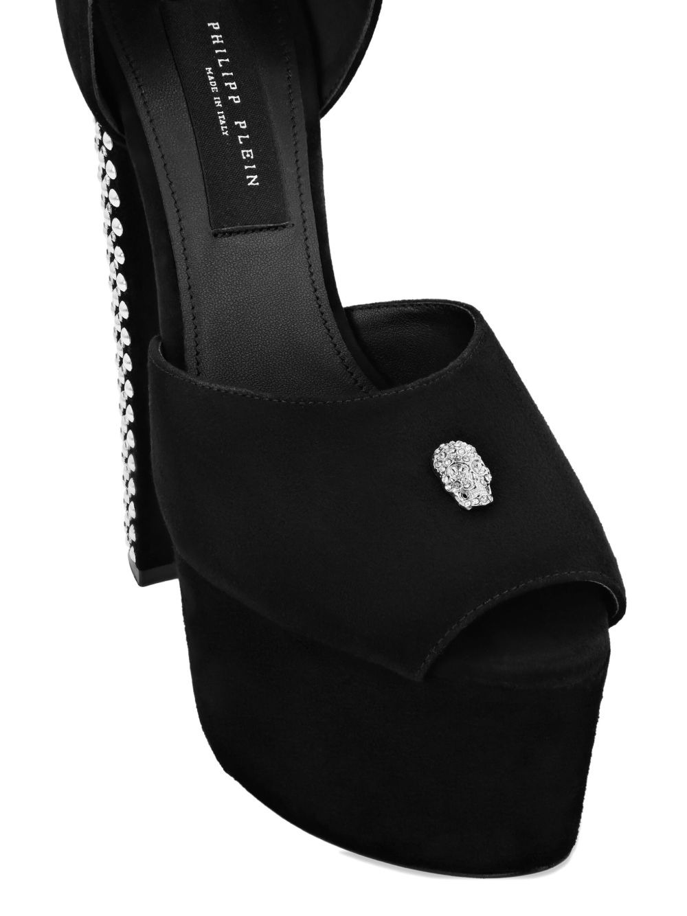 skull-stud platform sandals - 3