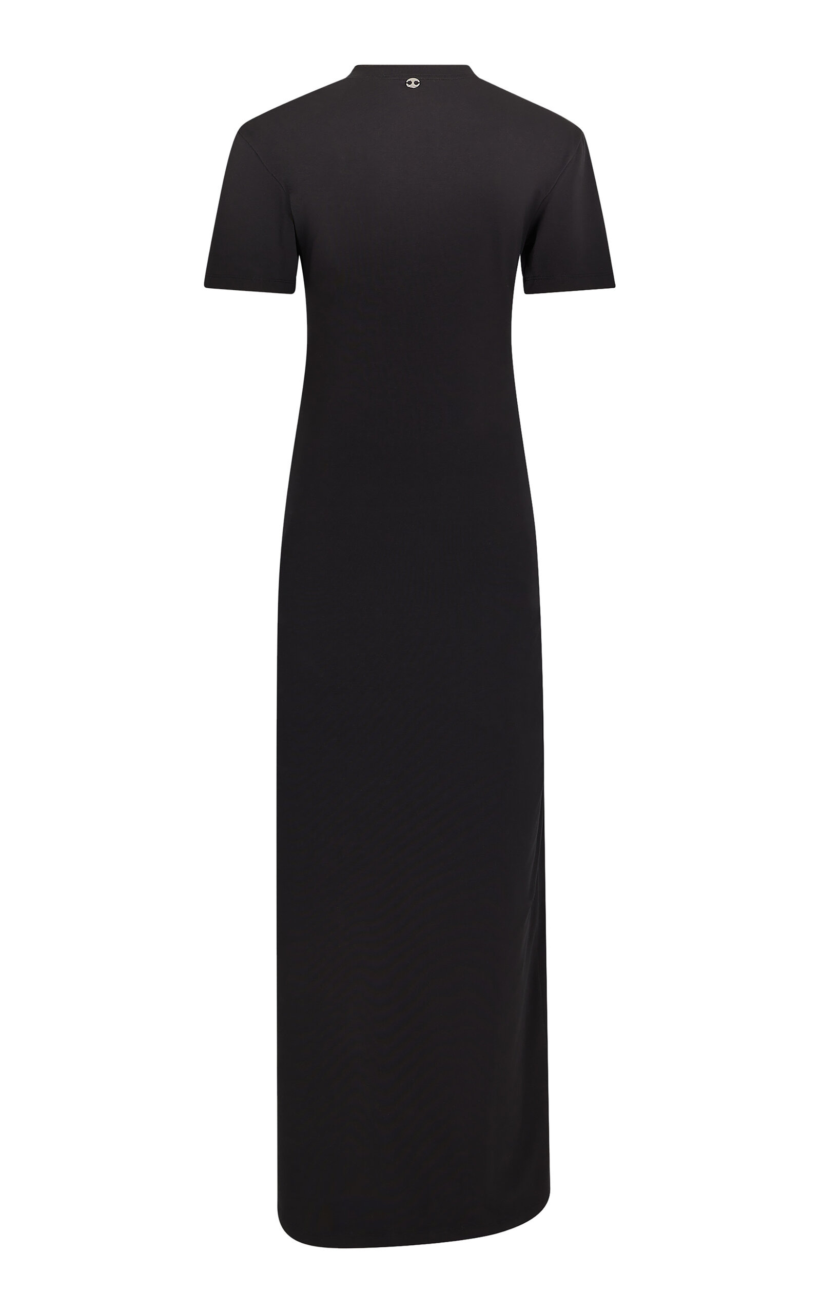Piercing-Detailed Cutout Cotton-Jersey Maxi Dress black - 5
